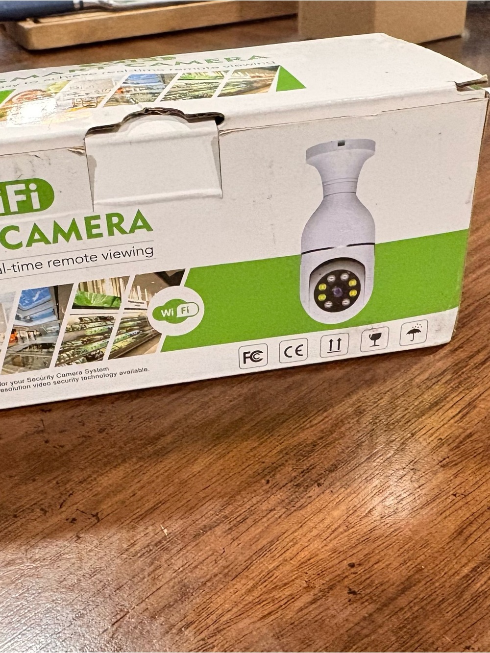 Amazon White WiFi Bullet Camera - Indoor/Outdoor